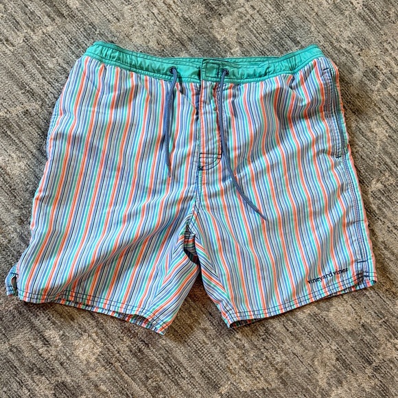 Vineyard Vines Other - Vineyard vines men’s Striped Multicolor Men’s Swim Trunks - size small